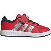 Adidas Grand Court Spider-Man El K - Red - 32