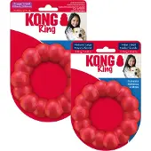 Kong - Ring Dog Toy Medium/Large Ø11cm x 3cm - Koirat - Koiran lelut ja pelit - Kumilelut