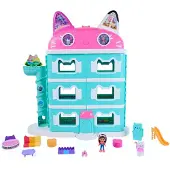 Gabby's Dollhouse Nukkekoti - 63 cm - Gabbyn Miau-söpö nukkekoti - - OneSize - Nukkekodit