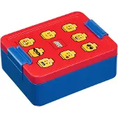 LEGO Lunch Box Iconic Classic 40520001 - blue and red lunch box with compartment and lid, for school and office