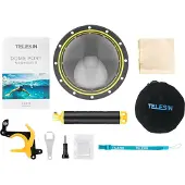 Telesin Dome Port underwater housing for GoPro Hero 13 / 12 / 11 / 10 / 9 (GP-DMP-T09)