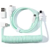 Keychron Coiled Aviator Angle 8K USB-kaapeli (minttu)