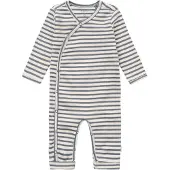 Noppies Playsuit Ls Stripe - Blue - 44