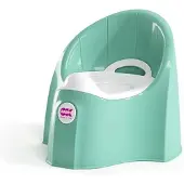 Okbaby Pasha - Pot pour Enfants, Anatomisesti Muotoiltu Istuin ja Irrotettava Säiliö - Turkoosi