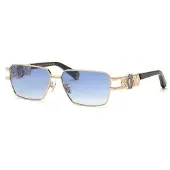 Philipp Plein Spp210m-59300y 59x14x145 Mm Aurinkolasit