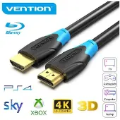 Vention Tuuletus HDMI-kaapeli 3M musta