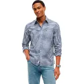 Tommy Hilfiger Tjm Reg Check Oxford Shirt - Navy - L