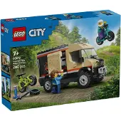 LEGO Pakettiauto maastopyöräseikkailuihin 60512