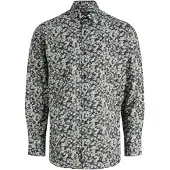 Jack & jones Jprblaparker Print L/S Shirt - Navy - M