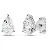 Midem Oslo timanttikorvakorut valkokulta 1.00ct