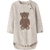 Name it Nbngalto Ria Ls Knit Body Lil - Cream - 86