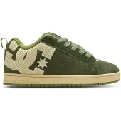 Dc-shoes Matalavartiset tennarit 'COURT' kerma / oliivi