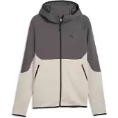 Puma Tech Slim Elevated Kokovetoketjullinen Collegepaita