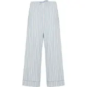 Hunkemoller Pyjamahousut vaaleansininen / valkoinen