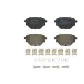 Brembo Jarrupalasarja (4kpl), levyjarru P 59 100