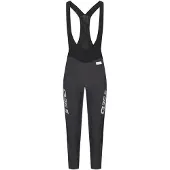 Q36.5 Dottore Hybrid Women's Bib Tights Gray, Size XS.