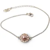 LILY AND ROSE Miss Sofia bracelet - Pink topaz pearl