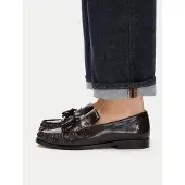Tommy Hilfiger Th Loafer Tassel Abrasivato - Brown - 38