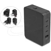 DeLOCK 41473, Sisätila, AC, 1,2 m, Musta