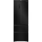 Hisense ranskalaisovinen jääkaappipakastin RF5S454GSFE (musta)