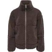 ONLY Onlaspen Teddy Jacket Otw - Brown - M