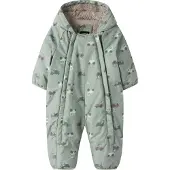 Name it Nbmsnow05 Suit Aop Fo - Green - 74-80