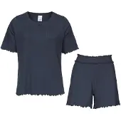 Finnwear naisten pointelle shortsipyjama