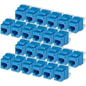 StarTech.com Cat6 Keystone Jack 24-Pack RJ45 (C6KEY110180BL24PK)