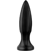 BUTTR Huge Explosive II - jättisuuri anustappi (musta) - 29 cm