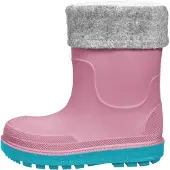 Playshoes Kumisaappaat meleerattu harmaa / orkkidea