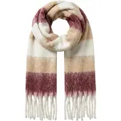 STUDIO SELECT Kaulaliina 'Elisa' beige / burgundin punainen / villanvalkoinen