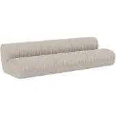 Muuto Coltre Kolmipaikkainen Sohva - 3-istuttavat sohvat Tekstiili Sand - CLT3SC1TC03