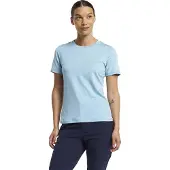 Tenson Women's TXlite Tee Retro Blue Lyhythihaiset treenitopit Light Blue M