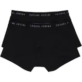 Casual Friday Cfnorh 2-Pack Bamboo Trunks - Black - S