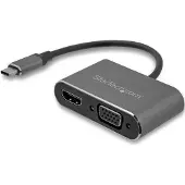 StarTech.com – USB C to VGA and HDMI Adapter - Aluminum (CDP2HDVGA)