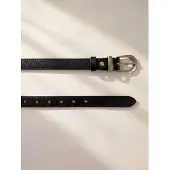 ARMIE Vyö 'The Emma Leather Belt' musta