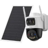 IMOU AOV Dual 5MP + 5MP, IP-turvakamera, Ulkona, Langaton, Ulkoinen, Seinä, musta, Valkoinen