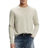 BOSS Paita 'Chark' beige / valkoinen