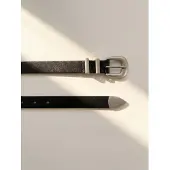ARMIE Vyö 'The Walker Leather Belt' musta