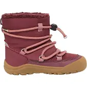 Viking Birch Barefoot Warm WP Talvisaappaat, Jotka Puetaan Jalkaan Vetämällä Wine Wine 32 EU Punainen 32 EU unisex