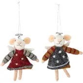 Bloomingville Peo Ornament, Multifarvet, Uld