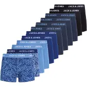Jack & Jones Bokserishortsit 'JACEFRON' sininen / savunsininen / opaali / vaaleansininen / musta