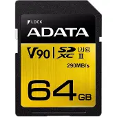 ADATA 64GB UHS-II-U3, SD 4.0