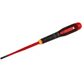 Bahco Litteä ruuvimeisseli Ergo Slim VDE; SL5,5; 247 mm