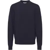 Casual Friday Cfsebastian 0096 Crew Neck Swe - Navy - XXL