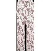 Hunkemoller Pant Vis Woven Print - Cream - S