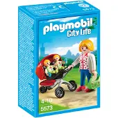 Playmobil Mor Med Tvillingevogn - Multi/patterned - ONE SIZE