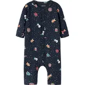 Name it Nbnvismas Ls Nightsuit - Navy - 56
