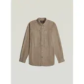 G-Star Panelled Pocket Regular Shirt - Brown - Men