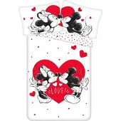 Disney Mickey and Minnie Love 05 140x200 cm